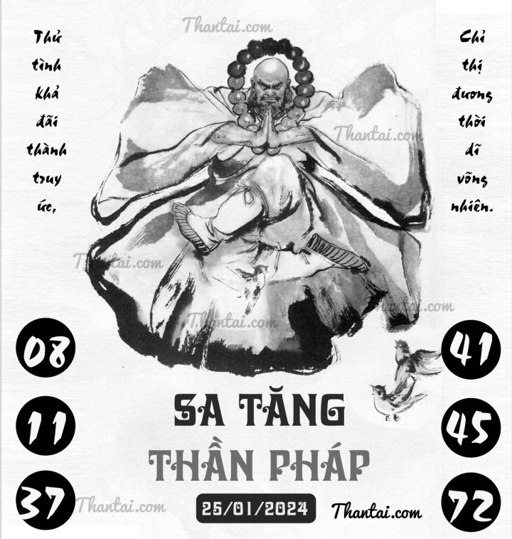 SA TĂNG THẦN PHÁP 10/01/2024