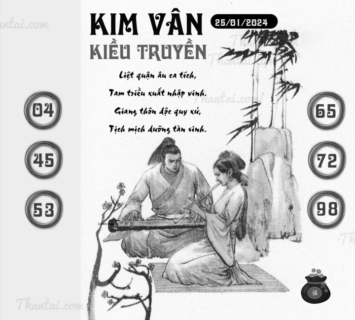 KIM VÂN KIỀU TRUYỀN 10/01/2024