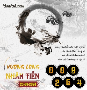 Vương Long Nhãn Tiễn 25/01/2024