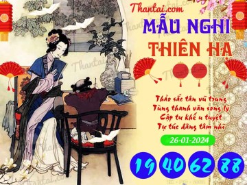 Mẫu Nghi Thiên Hạ 26/01/2024