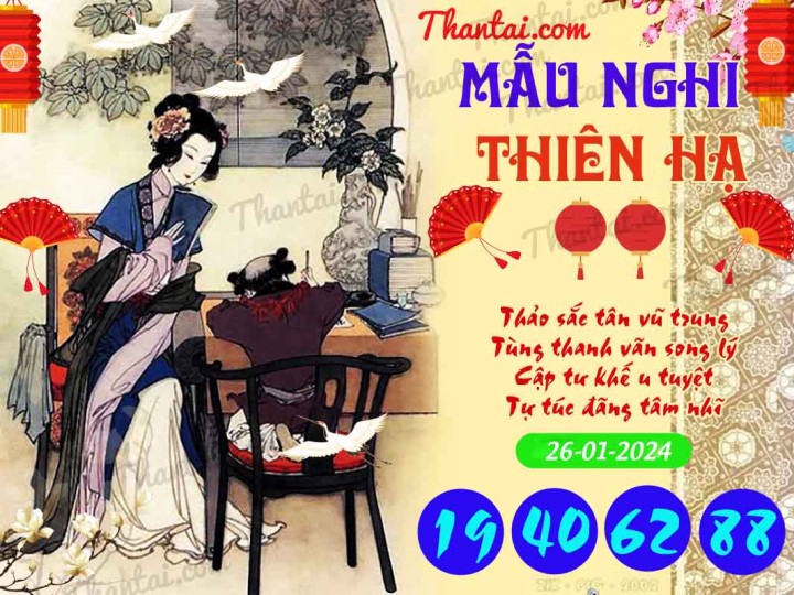 Mẫu Nghi Thiên Hạ 11/01/2024