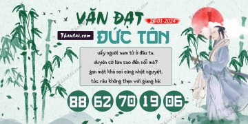 Văn Đạt Đức Tôn 26/01/2024