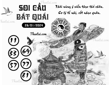 SOI CẦU BÁT QUÁI 26/01/2024