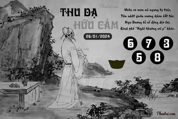 THU DẠ HỮU CẢM 26/01/2024