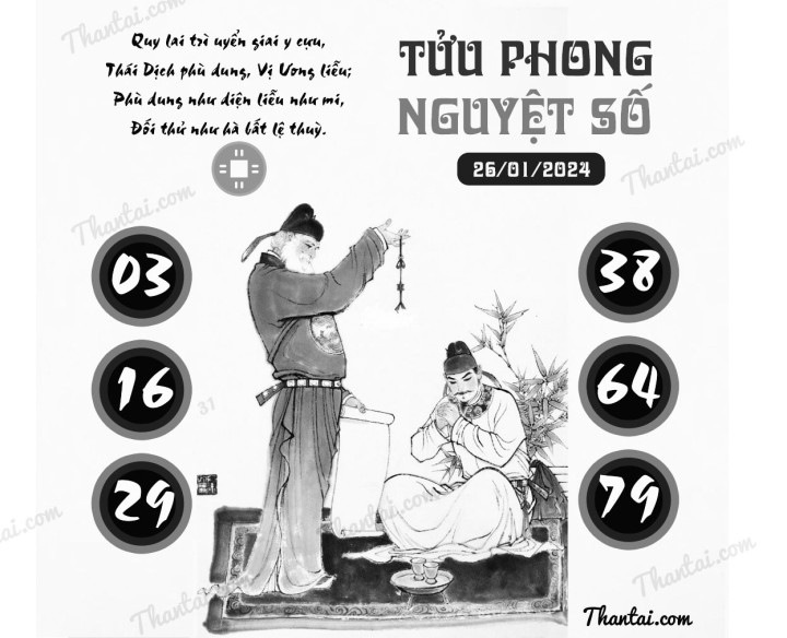 TỬU PHONG NGUYỆT SỐ 11/01/2024