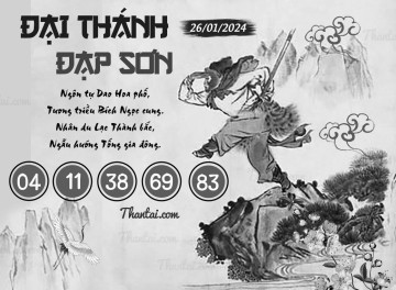 ĐẠI THÁNH ĐẠP SƠN 26/01/2024