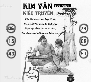 KIM VÂN KIỀU TRUYỀN 26/01/2024