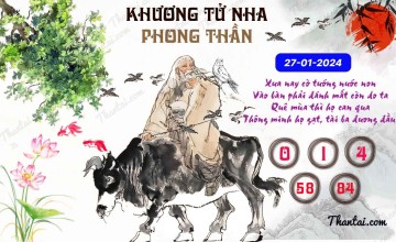 Khương Tử Nha Phong Thần 27/01/2024