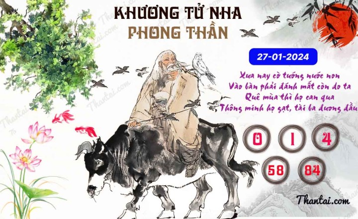 Khương Tử Nha Phong Thần 12/01/2024