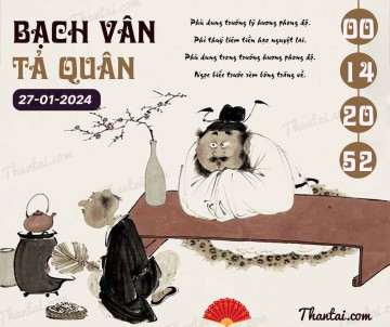 Bạch Vân Tả Quân 27/01/2024