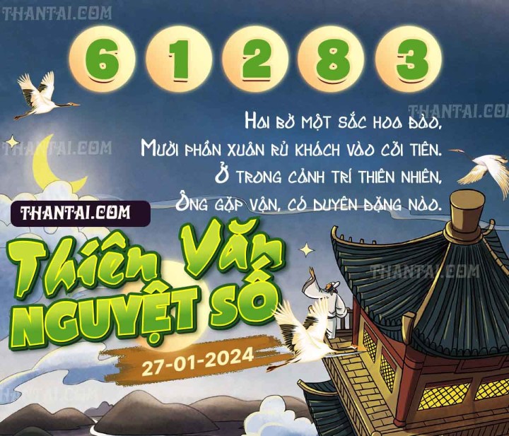 THIÊN VĂN NGUYỆT SỐ 12/01/2024