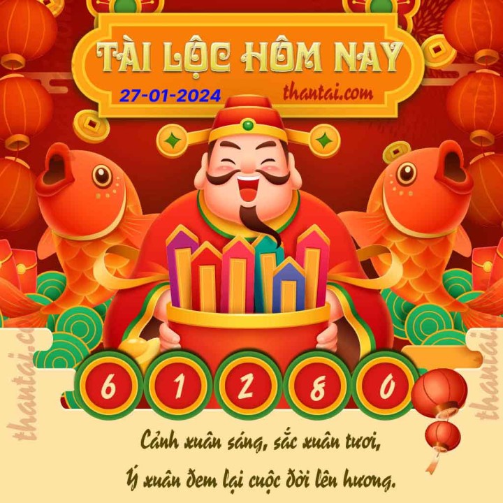 Tài Lộc Hôm Nay 12/01/2024