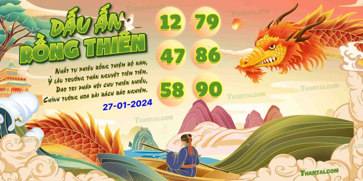 Dấu Ấn Rồng Thiên 12/01/2024