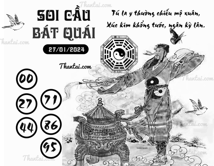 SOI CẦU BÁT QUÁI 12/01/2024