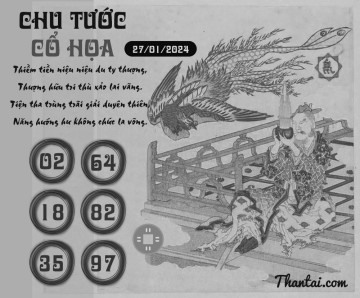 CHU TƯỚC CỔ HỌA 27/01/2024