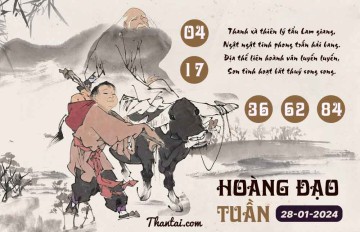 HOÀNG ĐẠO TUẦN 28/01/2024