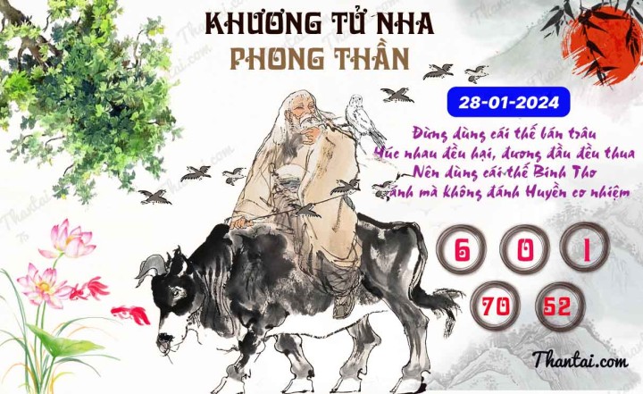 Khương Tử Nha Phong Thần 13/01/2024