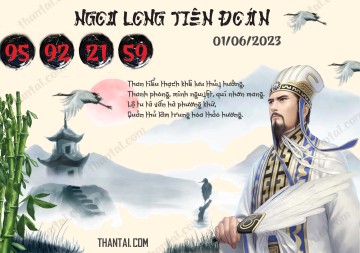 Ngọa Long Tiên Đoán 01/06/2023