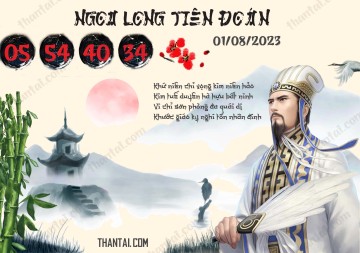 Ngọa Long Tiên Đoán 01/08/2023