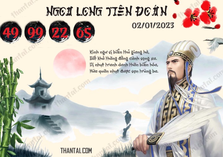 Ngọa Long Tiên Đoán 01/01/2023