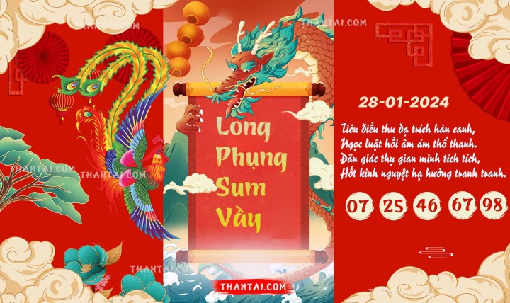 Long Phụng Sum Vầy 13/01/2024