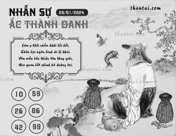 NHẪN SỰ ẮC THÀNH DANH 28/01/2024