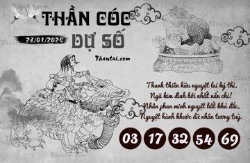 THẦN CÓC DỰ SỐ 28/01/2024