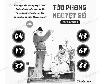 TỬU PHONG NGUYỆT SỐ 28/01/2024