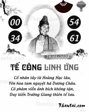 TẾ CÔNG LINH ỨNG 28/01/2024