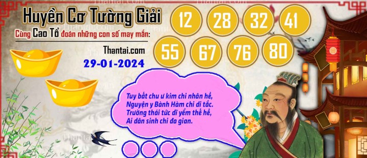 Huyền Cơ Tường Giải 14/01/2024