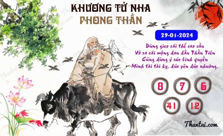 Khương Tử Nha Phong Thần 14/01/2024