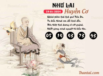 NHƯ LAI HUYỀN CƠ 29/01/2024