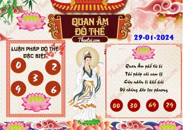 Quan Âm Độ Thế 29/01/2024