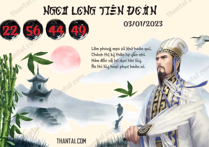 Ngọa Long Tiên Đoán 01/01/2023
