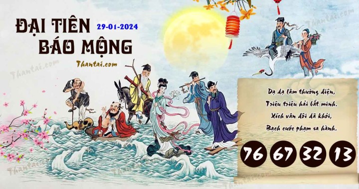 Đại Tiên Báo Mộng 14/01/2024
