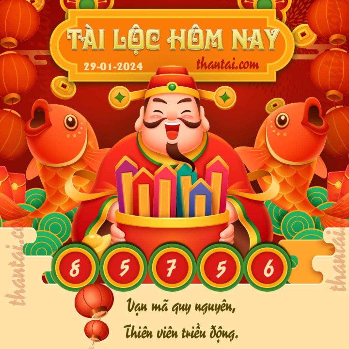 Tài Lộc Hôm Nay 14/01/2024