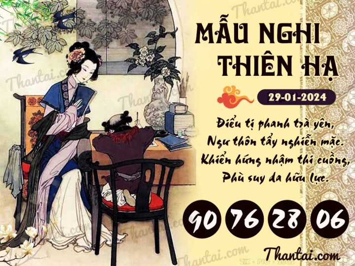 Mẫu Nghi Thiên Hạ 14/01/2024
