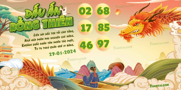 Dấu Ấn Rồng Thiên 14/01/2024