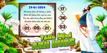 THIÊN MỆNH ANH HÙNG 29/01/2024