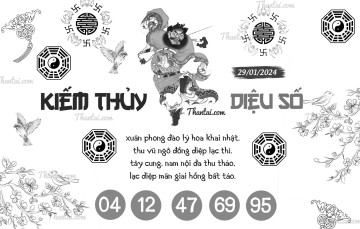 KIẾM THỦY DIỆU SỐ 29/01/2024