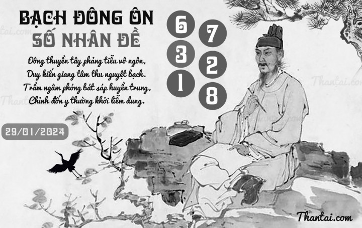 BẠCH ĐÔNG ÔN 14/01/2024