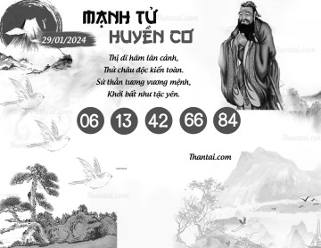 MẠNH TỬ HUYỀN CƠ 29/01/2024