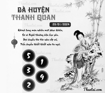 BÀ HUYỆN THANH QUAN 29/01/2024