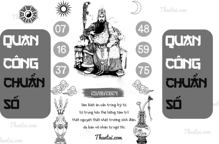 QUAN CÔNG CHUẨN SỐ 14/01/2024