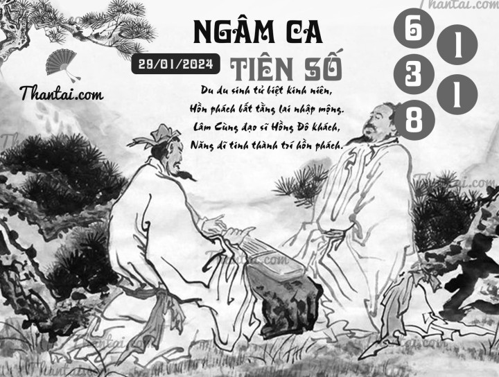 NGÂM CA TIÊN SỐ 14/01/2024