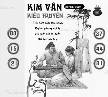 KIM VÂN KIỀU TRUYỀN 29/01/2024