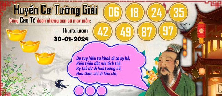 Huyền Cơ Tường Giải 15/01/2024