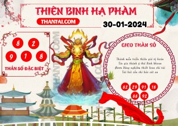 Thiên Binh Hạ Phàm 30/01/2024