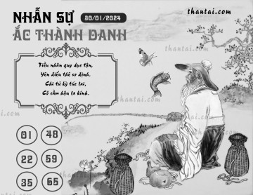 NHẪN SỰ ẮC THÀNH DANH 30/01/2024