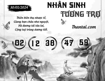 NHÂN SINH TƯƠNG TRỢ 30/01/2024